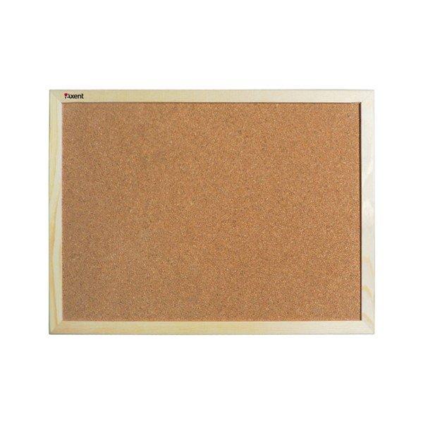 Дошка коркова, 60х90 см., Дерев'яна рамка 9602-А