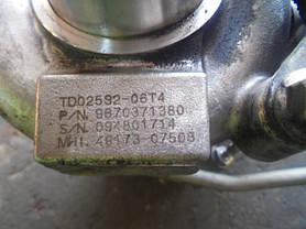 Турбіна Фіат Скудо 1.6Mjtd 4917307508, фото 5