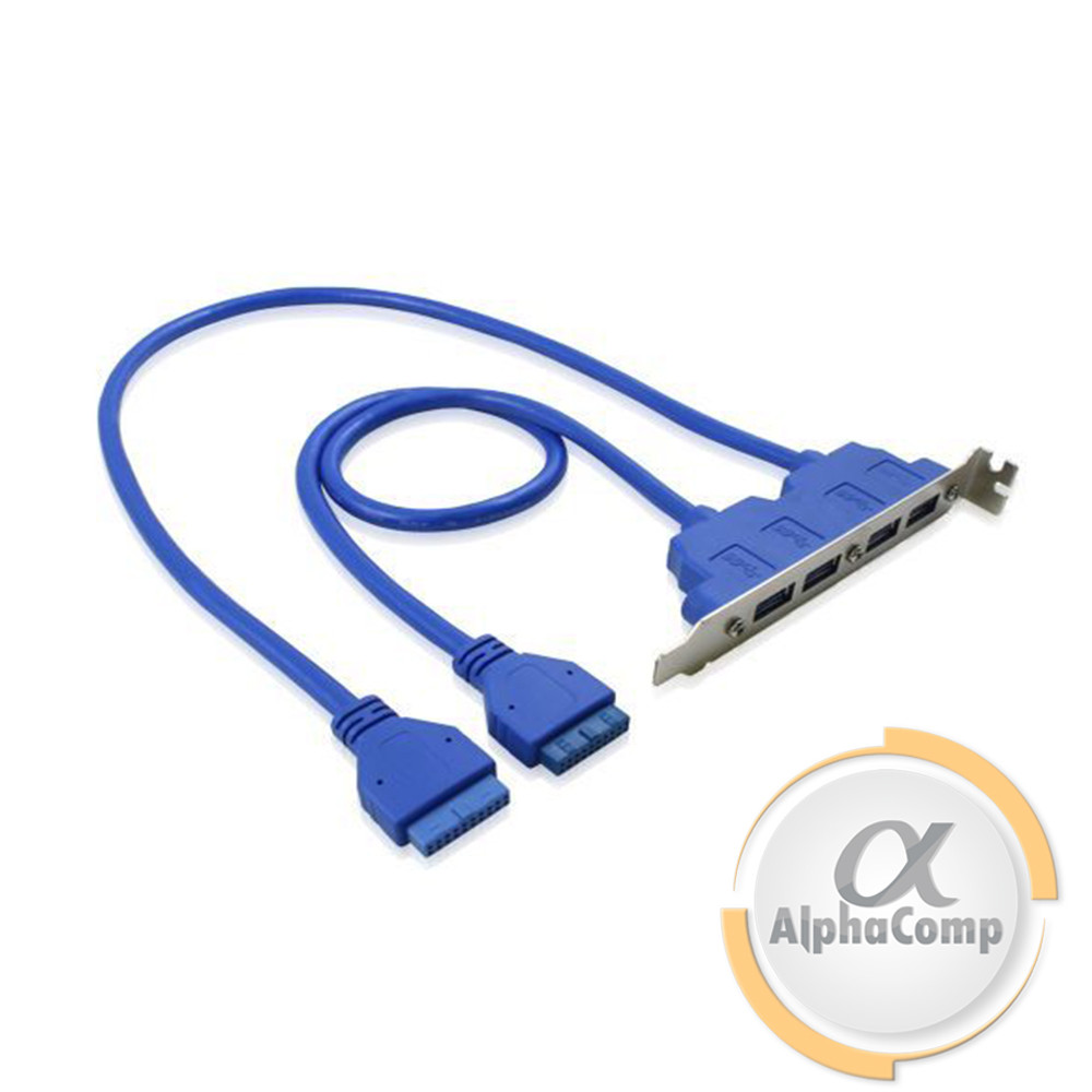 Планка задня в системний блок USB 2.0 (4 порти) БУ