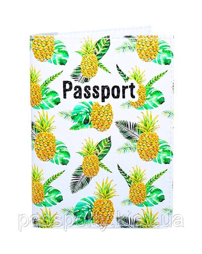 Обкладинка на паспорт Ананас, фото 1