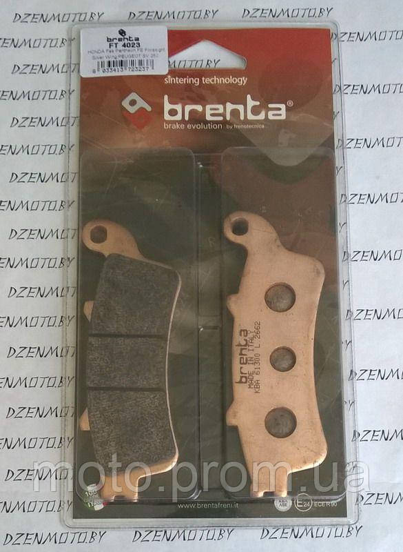 Надежные итальянские синтетические тормозные колодки BRENTA 4023 - фото 2 - id-p546687800