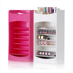 Компактний Органайзер для зберігання Косметики Cosmake Lipstick & Nail Polish Organizer
