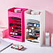 Компактний Органайзер для зберігання Косметики Cosmake Lipstick & Nail Polish Organizer, фото 6