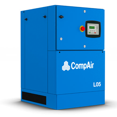 Гвинтовий маслозаповнений компресор CompAir L05-10 5кВт, фото 1