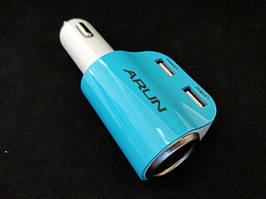Автомобільний зарядний Arun C203 2 USB 3.1 A