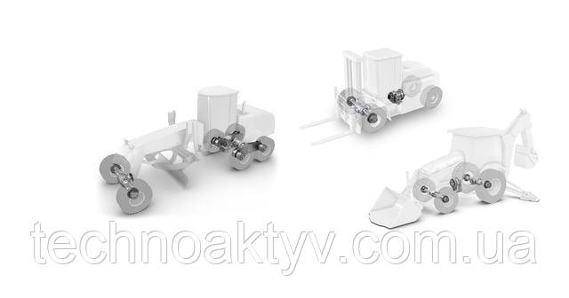 ZF Friedrichshafen AG разработала и изготовила трансмиссионные системы и оси для строительной техники уже полвека. ZF Friedrichshafen AG разработала и изготовила трансмиссионные системы и оси для строительной техники уже полвека.