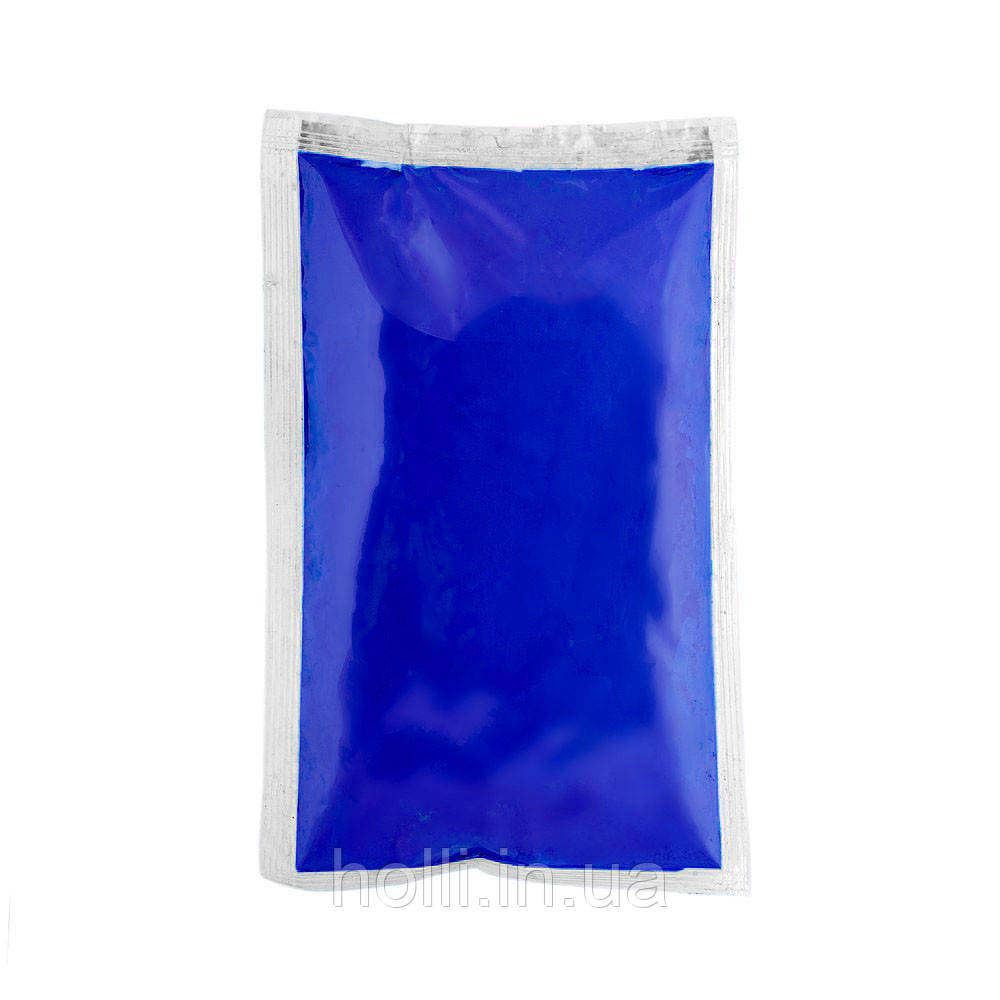 Фарба Холі (Гулал), Синя, пакет 50, 75 або 100 грам, опт та роздріб
