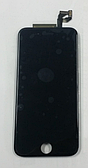 Дисплей (модуль) + тачскрін (сенсор) для iPhone 6S (чорний колір) Оригінал (переклеєне скло)