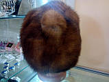 Хутряна шапка з цільної норки., фото 3