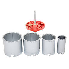 Коронки кільцеві по бетону Sigma 1512051 з вольфрамовим напиленням