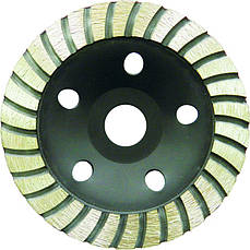 Круг алмазний Sigma 1912211 110 мм турбо шліфувальний