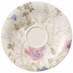 Блюдце 19 см під сніданкову чашку Mariefleur Gris Villeroy&Boch