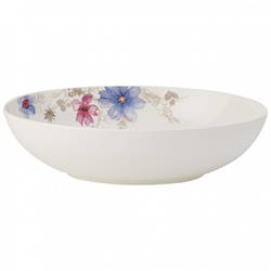 Блюдо овальне велике 32 см Mariefleur Gris Villeroy & Boch