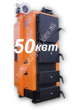 Універсальний твердопаливний котел HeatLine 50 kW від 400 до 500 кв м, фото 2