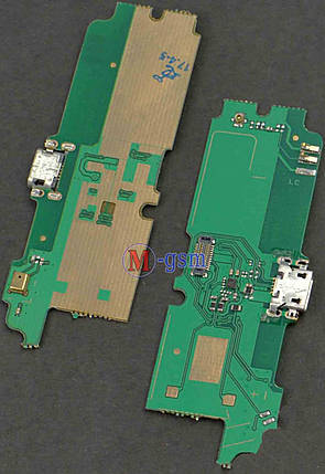 Плата з конектором USB і мікрофоном для Lenovo A850, фото 1