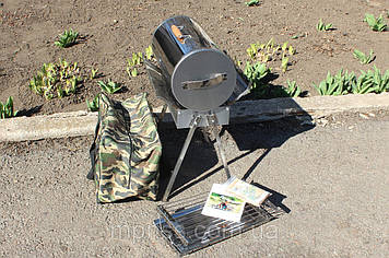 Коптильня + складаний мангал