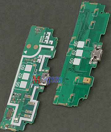 Плата з конектором USB і мікрофоном для Nokia Lumia 625, фото 1