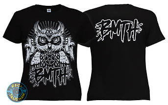 Футболка жіноча BRING ME THE HORIZON Owl сова, фото 2