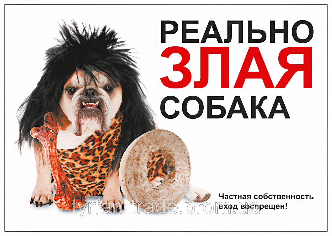 ТАБЛИЧКА ЗЛИЙ СОБАКА (ВИГОТОВЛЕННЯ ЗА 1 ГОДИНУ)