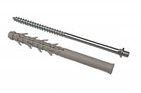 Гвинт-шуруп кріпильний з дюбелем L=160 мм RAINWAY