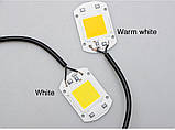 №5 LEd Smart IC 50w 3000K Світлодіод 50w світлодіодна матриця 50w з драйвером на борту, фото 4