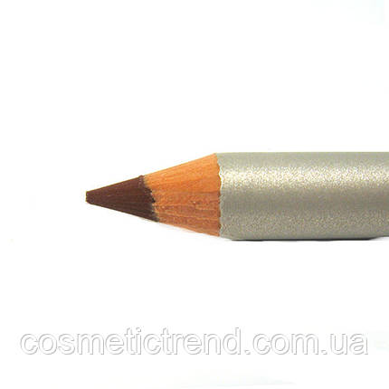 Олівець для губ водостійкий дерев'яний Lipliner Earth Red (коричнево-червоний) Aden Cosmetics (розподавання), фото 3