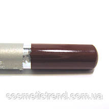 Олівець для губ водостійкий дерев'яний Lipliner Earth Red (коричнево-червоний) Aden Cosmetics (розподавання), фото 4
