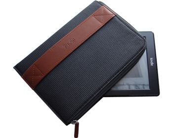 Чехол Amazon Zip Sleeve, Charcoal для Kindle 4/5, Touch, Paperwhite (53-000038), фото 1