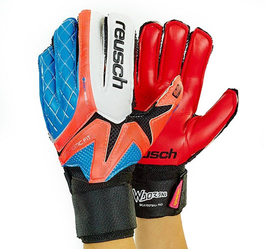 Воротарські рукавиці Reusch Fit red 6-ка