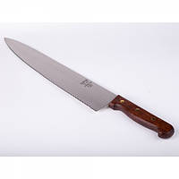 Кухонный нож поварской зубчатый 30 см. CAPCO с деревянной ручкой (97242)