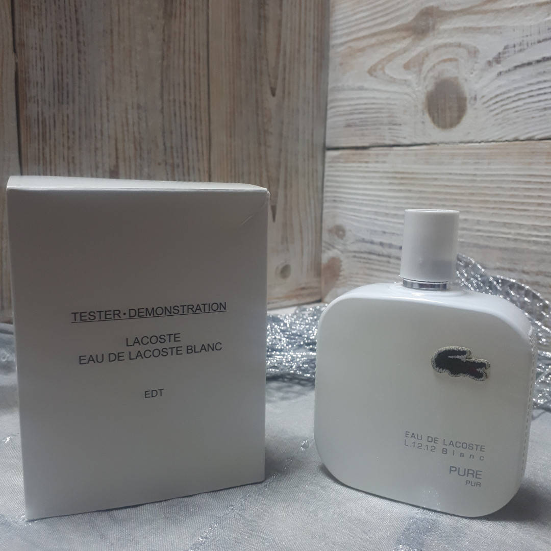 

Духи Lacoste Eau De L.12.12 Blanc Pure Pur 100ml | Мужские духи Лакоста Бланш Пур Пур