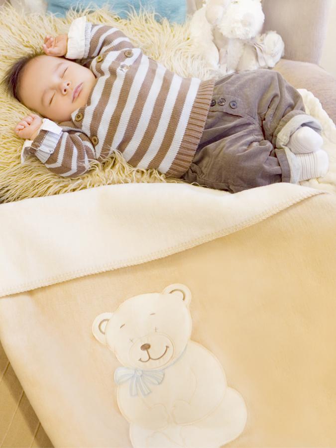 Одеяло детское двухстороннее с вышивкой,Womar 100х150 см 100% хлопок - фото 6 - id-p45453313