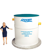 Автономна каналізація Aquatec ATVFL 15, фото 1