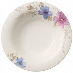 Тарілка глибока 23 см Mariefleur Gris Villeroy&Boch