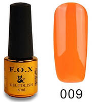 Гель лак FOX Pigment № 009, 6 мл