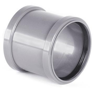 Муфта PP Ø 40 для внутрішньої каналізації Valsir Італія