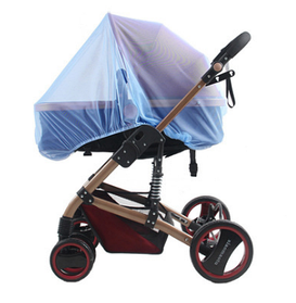 Москітна сітка на коляску універсальна. Блакитна. (80046)