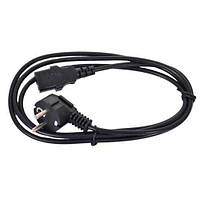 Кабель живлення до ПК Schuko to C13, 1.8м (3x0.75mm), 3 pin, CEE 7/7 (Europe), б/в