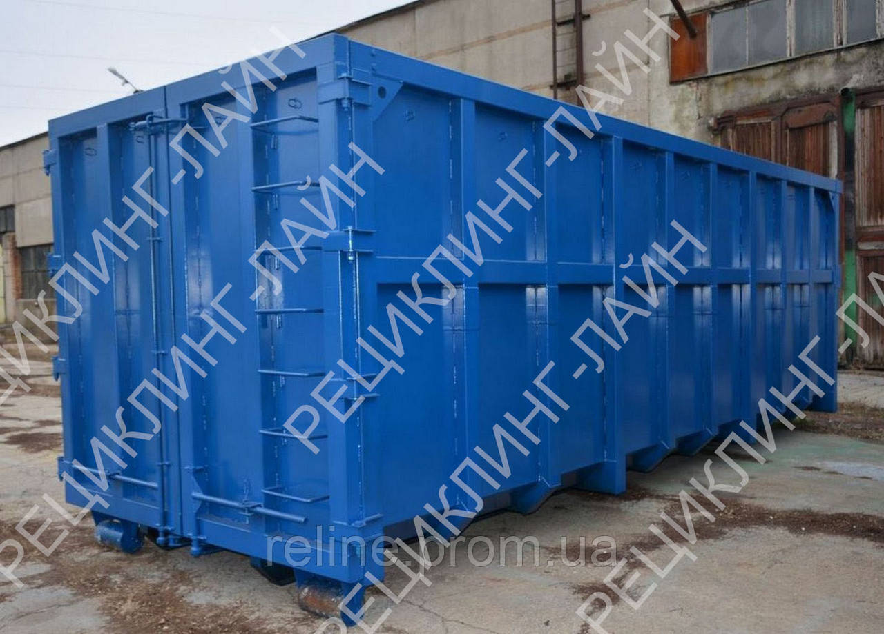 Контейнер для строительного мусора, крюковой 16-43 м.куб. - фото 2 - id-p4324660