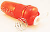 Спортивна пляшка для води з шейкером 760 мл, червона (203), фото 3