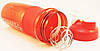 Спортивна пляшка для води з шейкером 760 мл, червона (203), фото 4