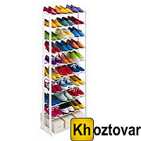 Полка для обуви | Стеллаж на 30 пар | Amazing Shoe Rack