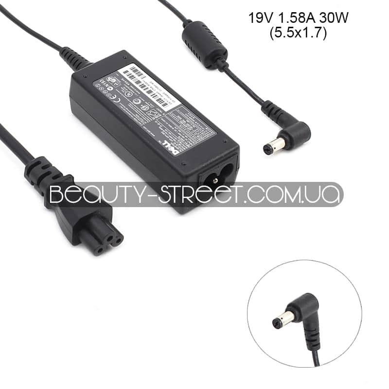 РОЗПРОДАЖ!!! Блок живлення для ноутбука Dell 19V 1.58 A 30W 5.5x1.7 (A)