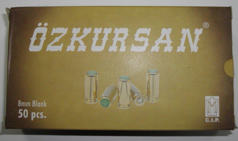 Патрони холості Ozkursan 8 мм (пістолетні)