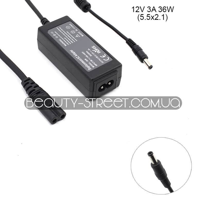РОЗПРОДАЖ!!! Блок живлення для LCD монітора 12V 3А 36W 5.5x2.1 (B)