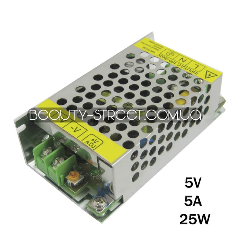 Блок питания для LED YDS05-30 5V 25W 5A (B) оптом от 3шт, фото 1