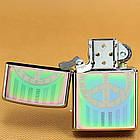 Запальничка Zippo 29435 Rivet Peace Sign Spectrum хамелеон 29435, фото 4