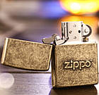Бензинова запальничка zippo 28994 Armor Antiqui Brass, фото 3