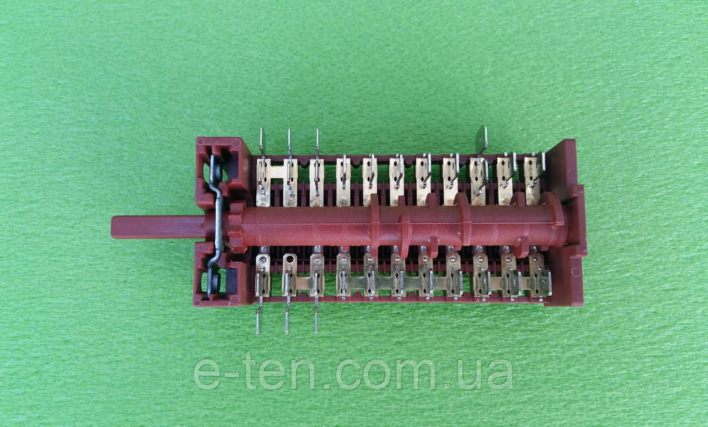 Перемикач десятипозиційний 801001 / 16А / 250 V / Т150 для духовки "HANSA", "Kaiser" 7LA GOTTAK, Spain