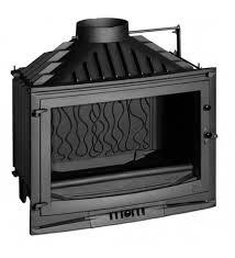 Камінна топка Invicta 700 Selenic із шибером (зкижка на димарь)